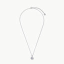 September Natural Birthstone Pendant Necklace