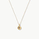 September Natural Birthstone Pendant Necklace