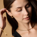 Golden Aura Rope Hoop