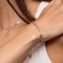 Facet Link Bracelet