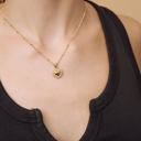 Wild at Heart Engravable Necklace Gold