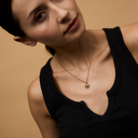 Wild at Heart Engravable Necklace Gold
