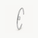 Pure Leaf Armspange Silber