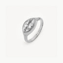 Pure Leaf Ring Silver