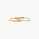 Sparkling Becca Hoop Gold XL