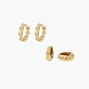 Tennis & Lola Hoop Set Gold