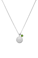 Birthstone May Necklace