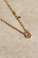 Engravable Heart & Soul Halskette