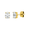Brilliant Oval Studs