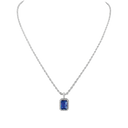 Pavé Emerald Necklace