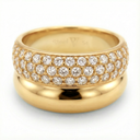 Sparkling Bold Ring