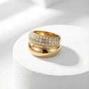 Sparkling Bold Ring
