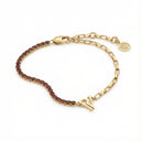 PV Tennis & Chain Bracelet