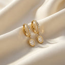 PV Sparkling Charm Hoops