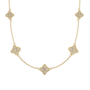 Sparkling Blossom Necklace