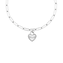 Sunray Heart Charm Pendant Armband