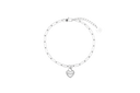 Sunray Heart Charm Pendant Armband