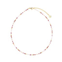 Lola Gemstone Beaded Necklace