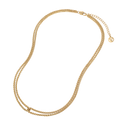 Double Fox Chain Necklace