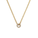 Sparkling Donut Necklace