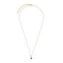 Poppy Charm Pendant Necklace