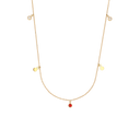Poppy Mini-Charm-Halskette