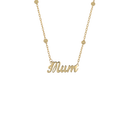 Name Necklace Curved
