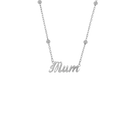 Name Necklace Curved