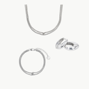 Sculpural Set Silver