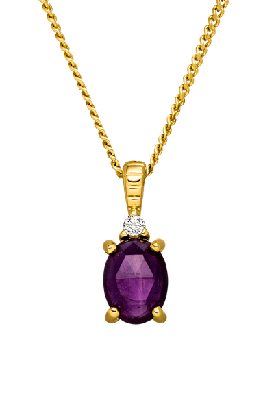 Amethyst protection necklace deals