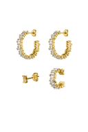 Baguette Earring Set