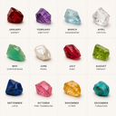 August Natural Birthstone Pendant Necklace