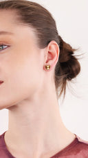 Sunray Heart Ohrstecker