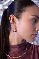 Molten Twisted Hoops