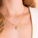 Bubble Heart Pendant Necklace