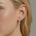 Classic Pave Hoops