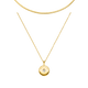Iconic Coin & Sleek Necklace