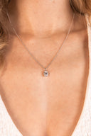 Brilliant Oval Pendant Necklace