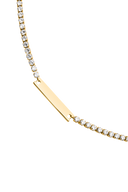 Engravable Tennishalskette