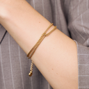 Double Fox Chain Bracelet