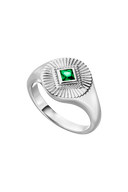 Emerald Signet Ring
