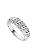 Sparkle Twisted Ring