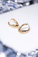 Molten Twisted Hoops