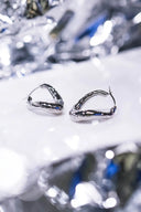 Molten Twisted Hoops