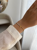 PV Tennis & Chain Bracelet