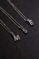 Sparkling Letter Necklace