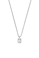 Pavé Emerald Pendant Necklace
