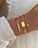 Brilliant Curb Bracelet