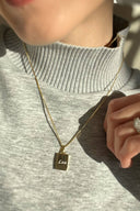 Engravable Locket Necklace