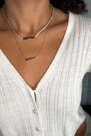 Engravable Tennishalskette